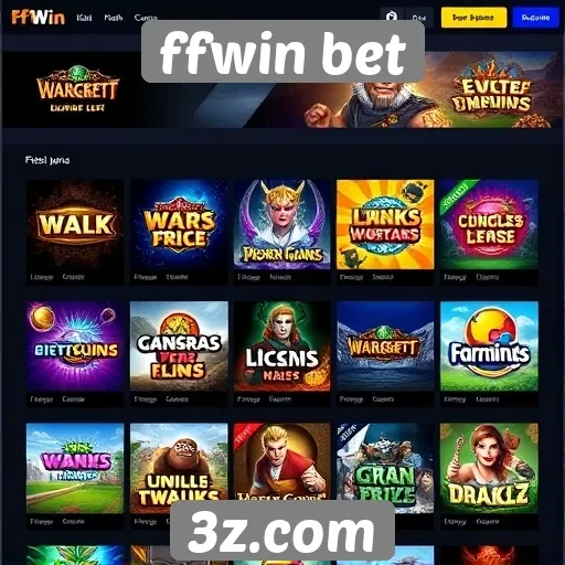 Análise da diversidade de jogos no ffwin bet